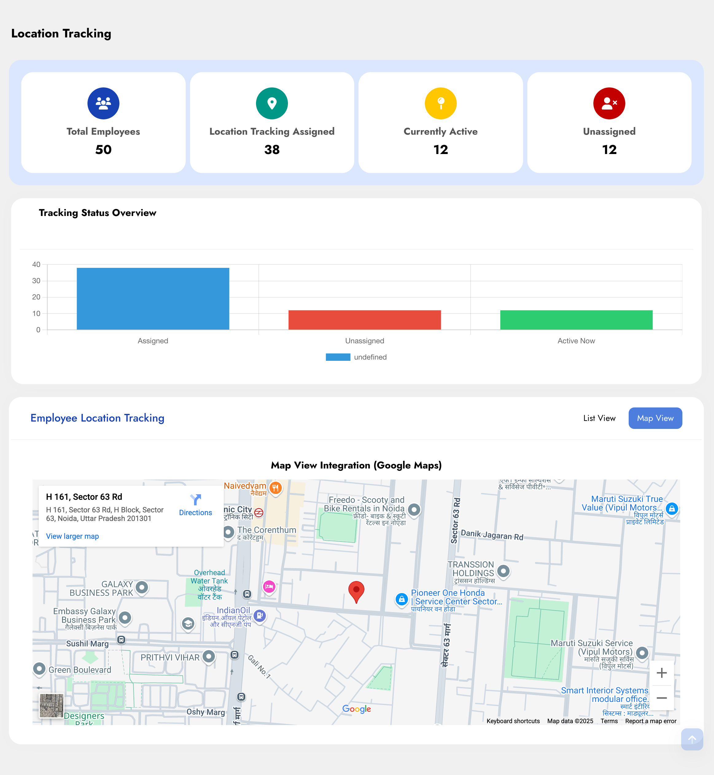 Mobile Tracking App